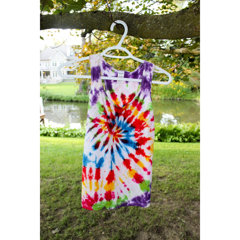 Rainbow Spiral Tank - Small